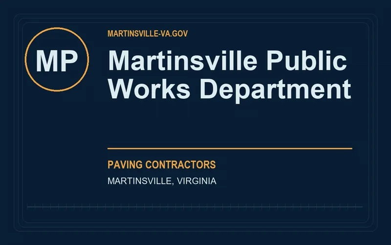 Martinsville Public Works Department in Martinsville, Virginia