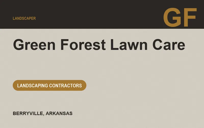 Green Forest Lawn Care in Berryville, Arkansas