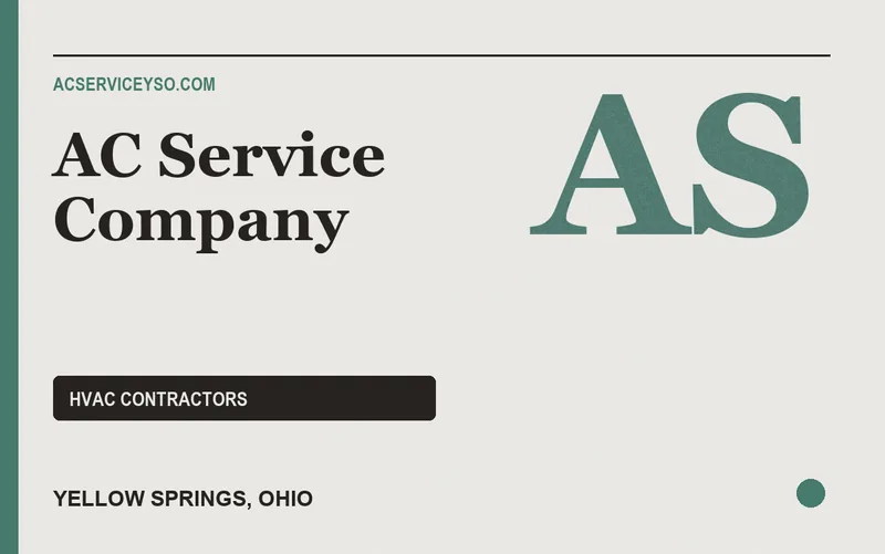 AC Service Company in Yellow Springs, Ohio