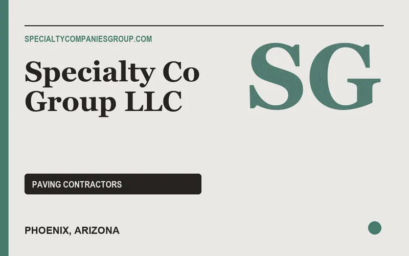 Specialty Co Group Llc in Phoenix, Arizona