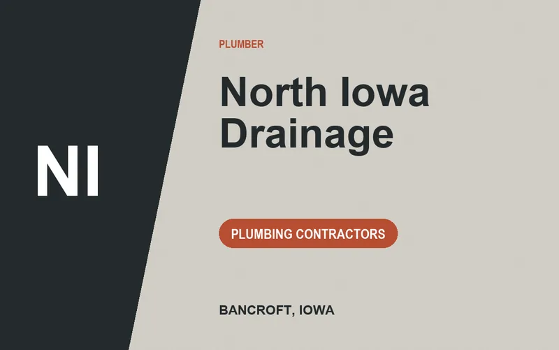 North Iowa Drainage in Bancroft, Iowa