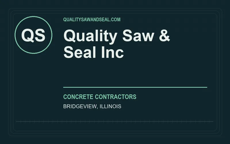 Quality Saw & Seal Inc in Bridgeview, Illinois