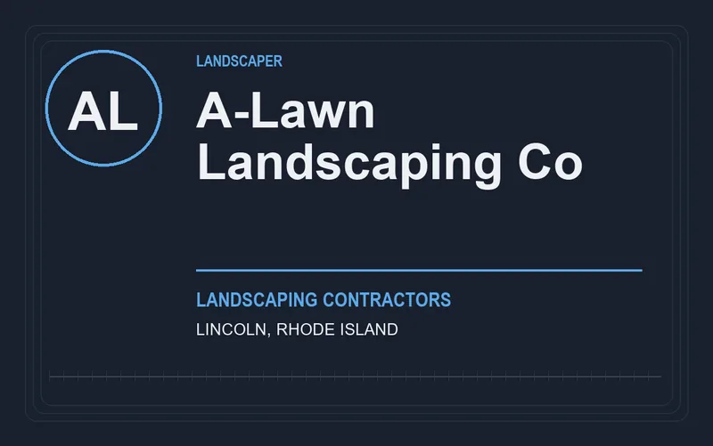 A-Lawn Landscaping Co in Lincoln, Rhode Island