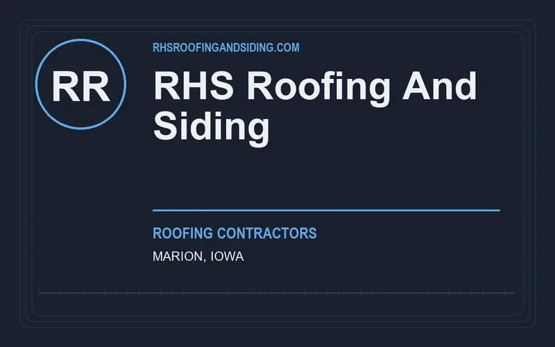 RHS Roofing And Siding in Marion, Iowa