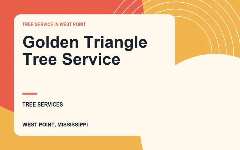 Golden Triangle Tree Service in West Point, Mississippi