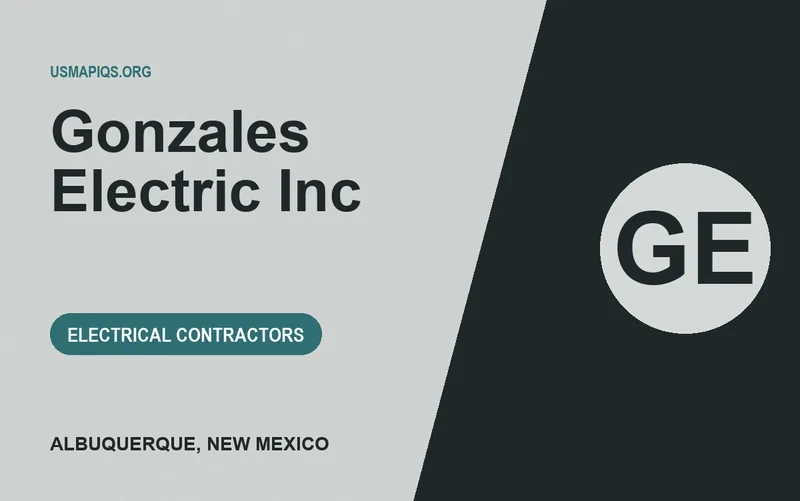 Gonzales Electric Inc in Albuquerque, New Mexico
