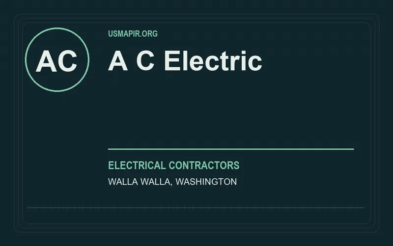 A C Electric in Walla Walla, Washington