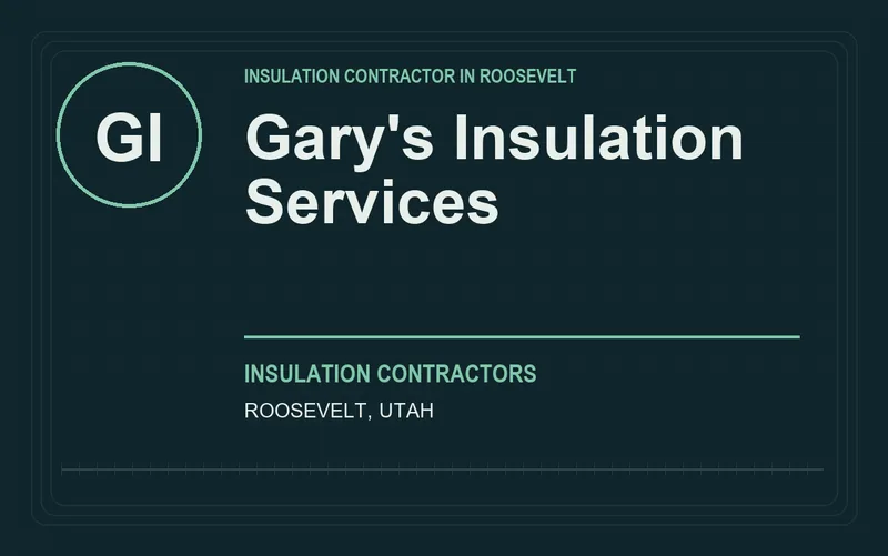 Gary's Insulation Services in Roosevelt, Utah