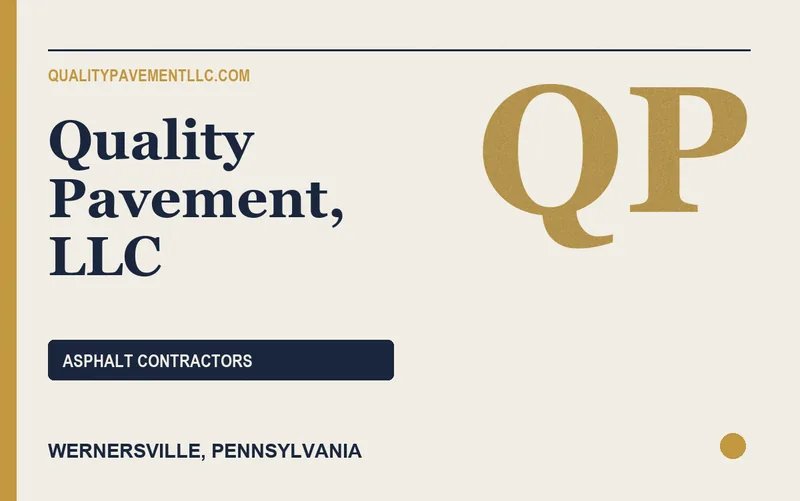 Quality Pavement, LLC in Wernersville, Pennsylvania