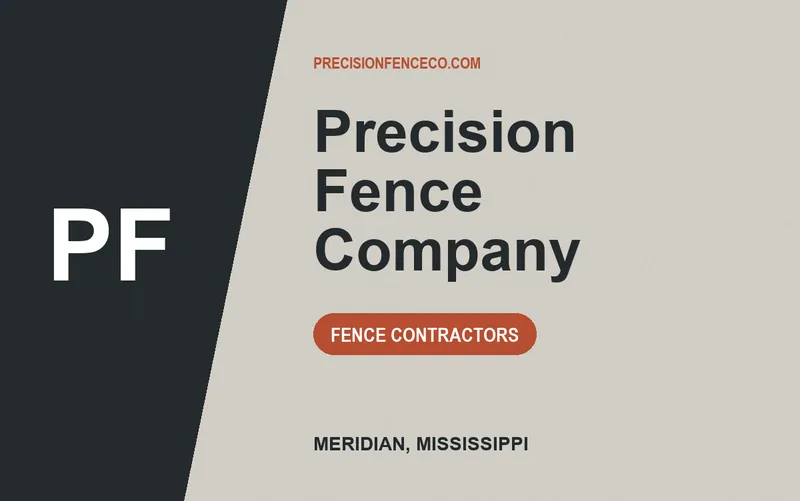 Precision Fence Company in Meridian, Mississippi