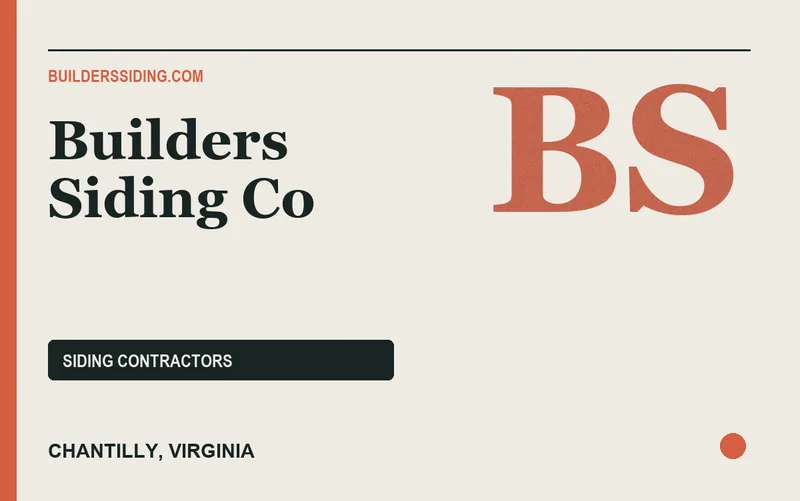 Builders Siding Co in Chantilly, Virginia