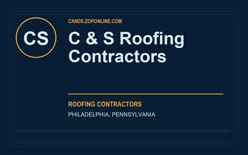 C & S Roofing Contractors in Philadelphia, Pennsylvania
