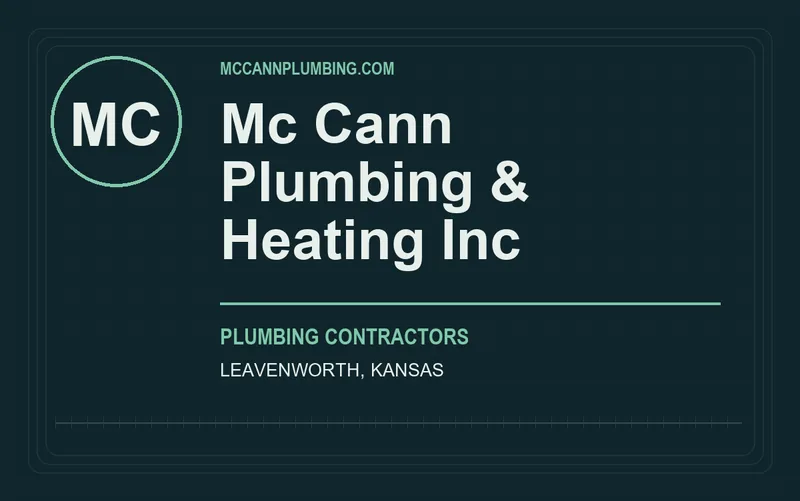 Mc Cann Plumbing & Heating Inc in Leavenworth, Kansas