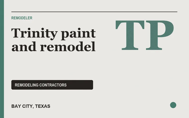 Trinity paint and remodel in Bay City, Texas