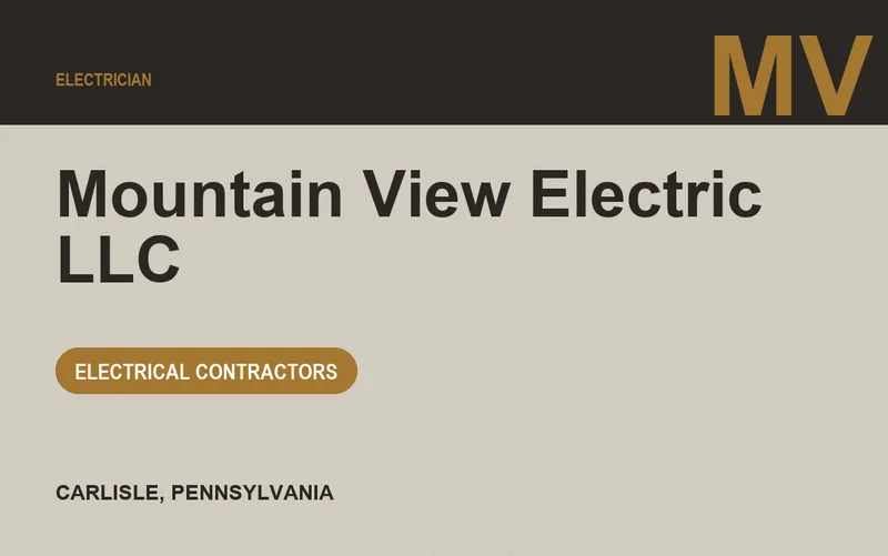 Mountain View Electric Llc in Carlisle, Pennsylvania