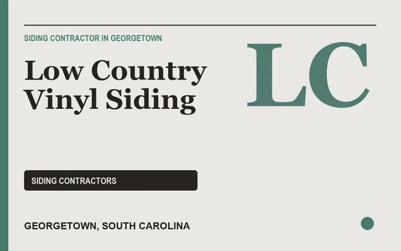 Low Country Vinyl Siding in Georgetown, South Carolina