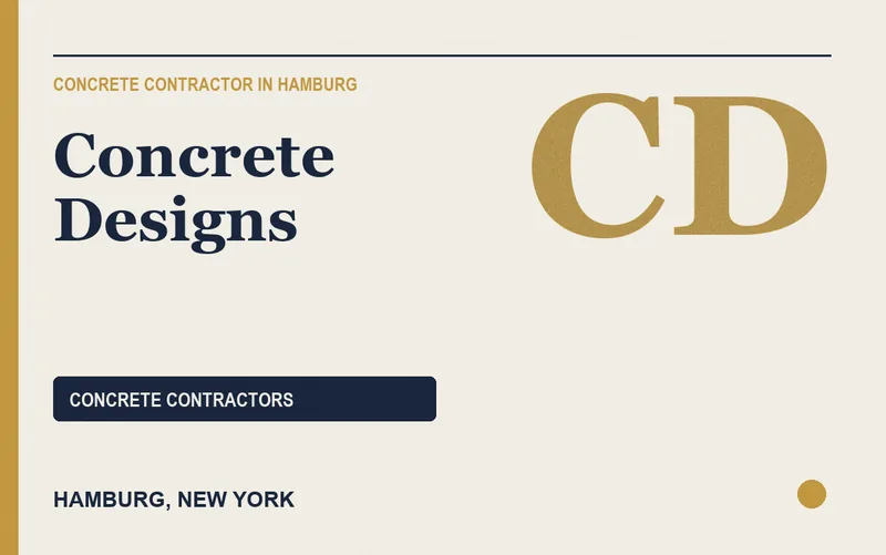 Concrete Designs in Hamburg, New York