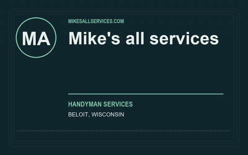Mike's all services in Beloit, Wisconsin