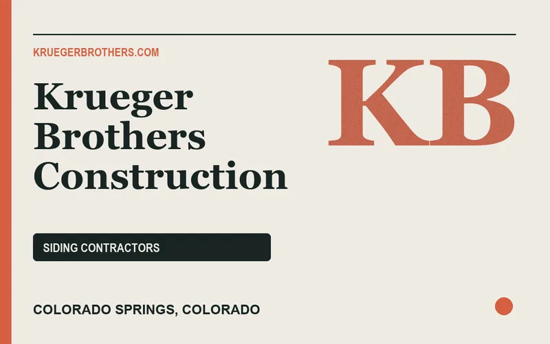 Krueger Brothers Construction in Colorado Springs, Colorado