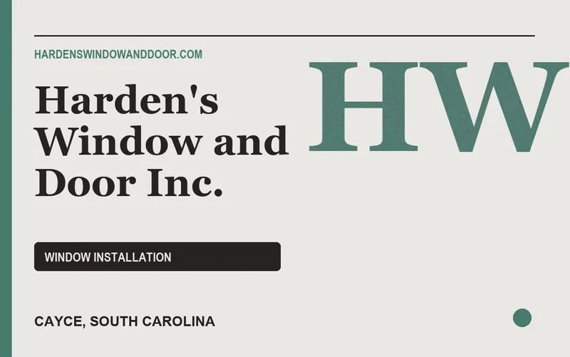 Harden's Window and Door Inc. in Cayce, South Carolina