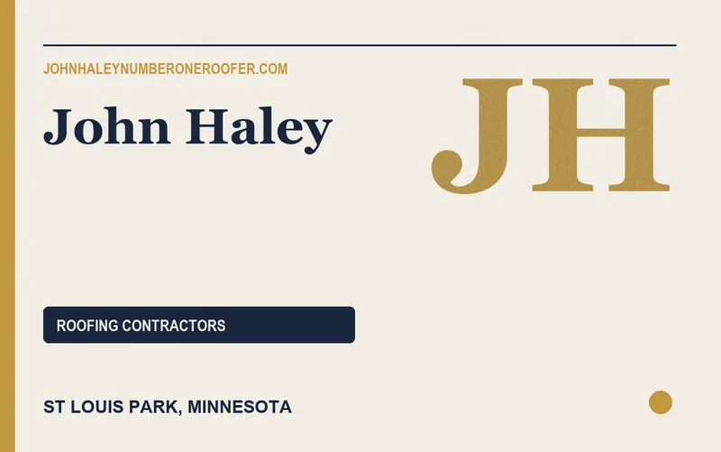 John Haley in St Louis Park, Minnesota