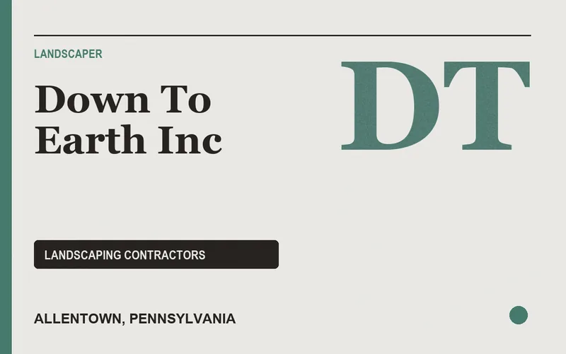 Down To Earth Inc in Allentown, Pennsylvania