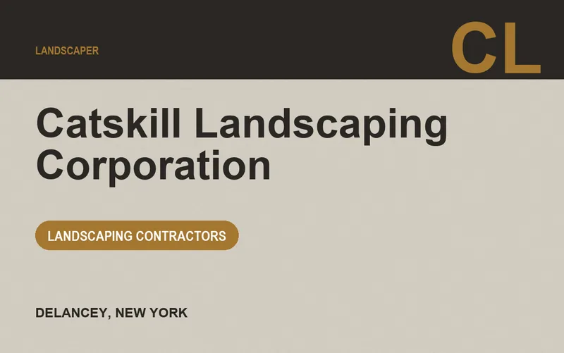 Catskill Landscaping Corporation in Delancey, New York