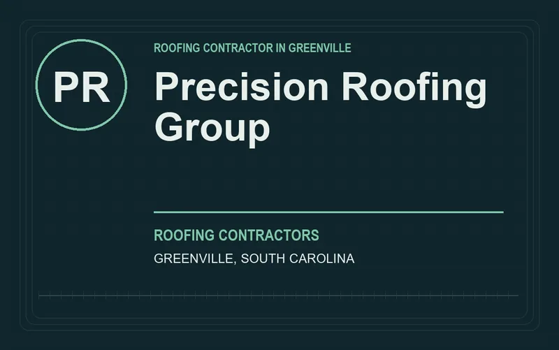 Precision Roofing Group in Greenville, South Carolina