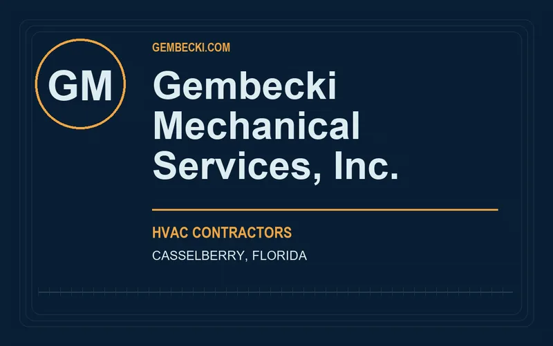 Gembecki Mechanical Services, Inc. in Casselberry, Florida