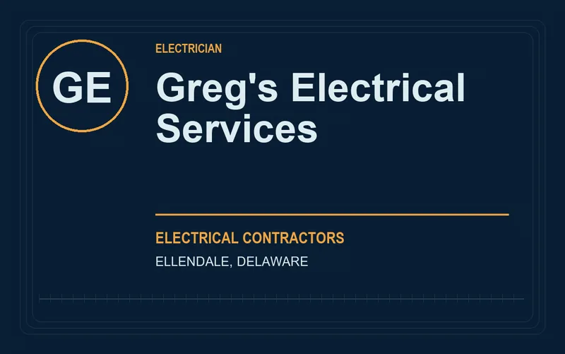 Greg's Electrical Services in Ellendale, Delaware