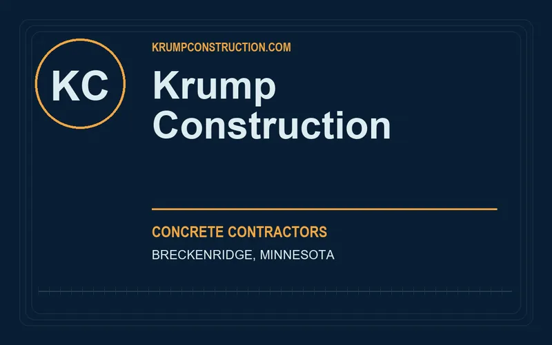 Krump Construction in Breckenridge, Minnesota