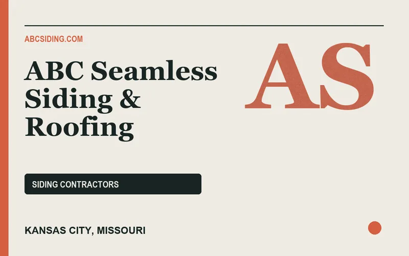 ABC Seamless Siding & Roofing in Kansas City, Missouri