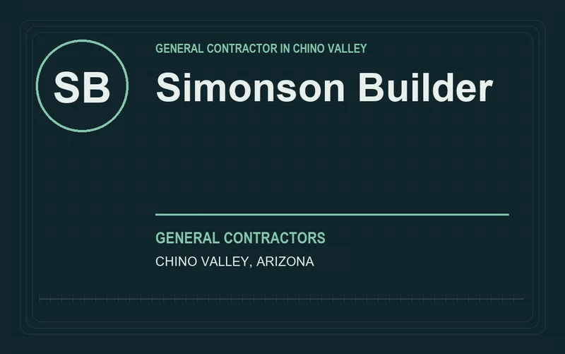 Simonson Builder in Chino Valley, Arizona