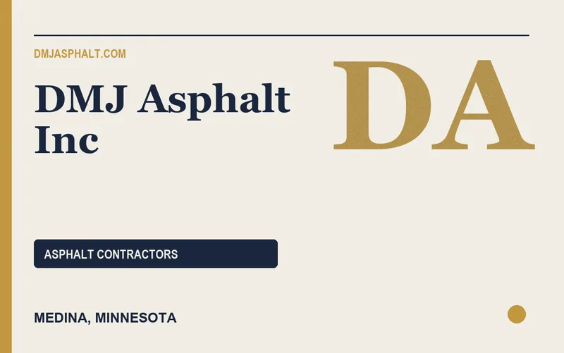 DMJ Asphalt Inc in Medina, Minnesota