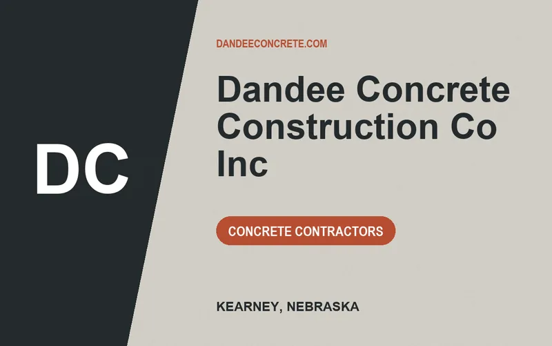 Dandee Concrete Construction Co Inc in Kearney, Nebraska