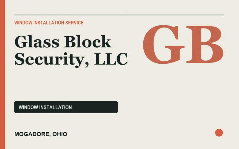 Glass Block Security, LLC in Mogadore, Ohio