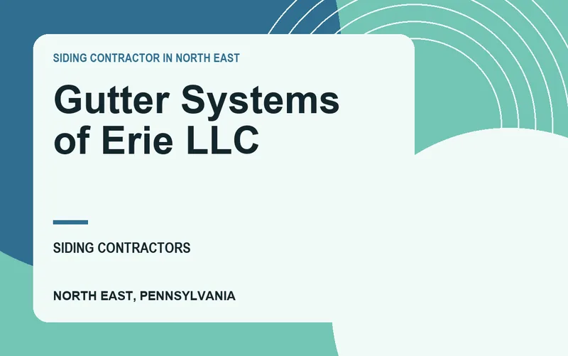 Gutter Systems of Erie LLC in North East, Pennsylvania