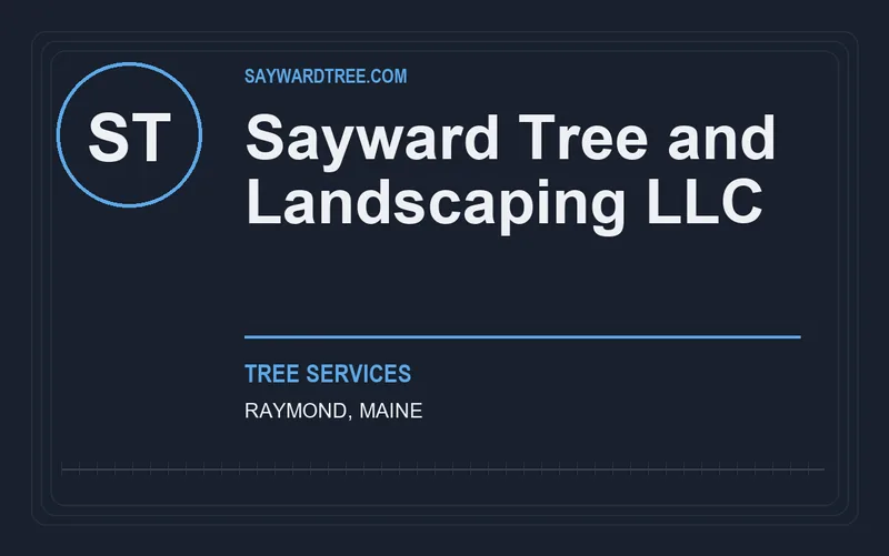 Sayward Tree and Landscaping LLC in Raymond, Maine