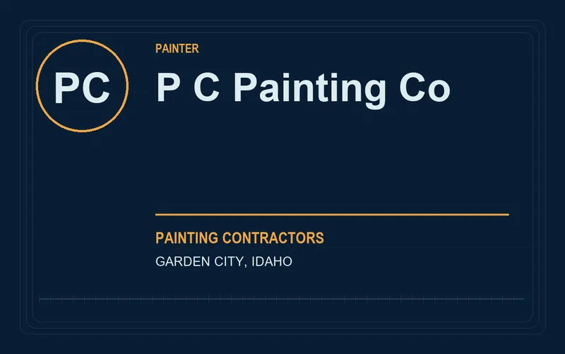 P C Painting Co in Garden City, Idaho