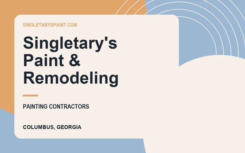 Singletary's Paint & Remodeling in Columbus, Georgia