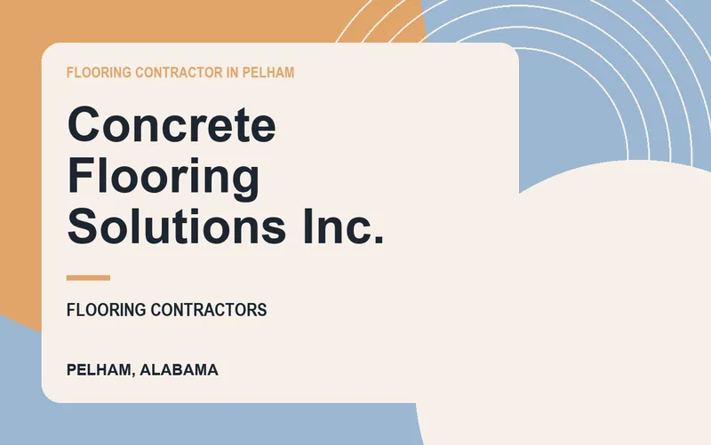 Concrete Flooring Solutions Inc. in Pelham, Alabama