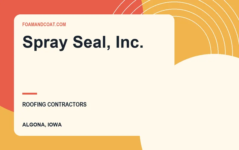 Spray Seal, Inc. in Algona, Iowa