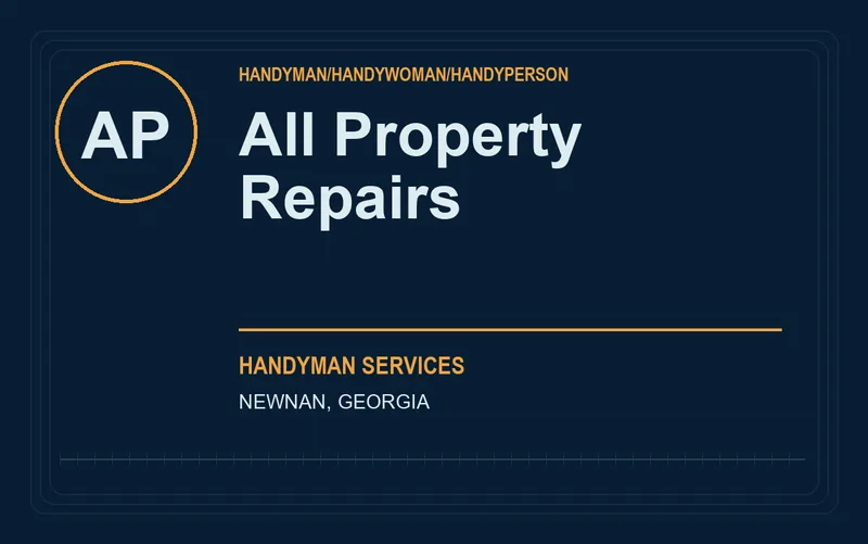 All Property Repairs in Newnan, Georgia
