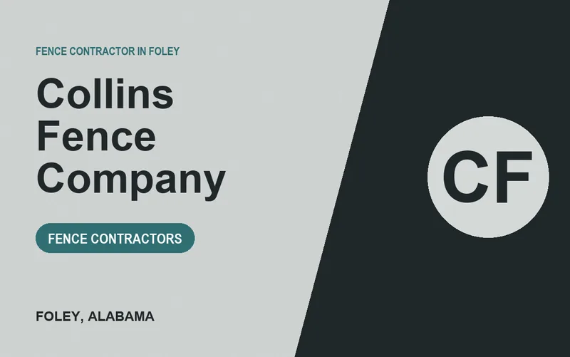 Collins Fence Company in Foley, Alabama