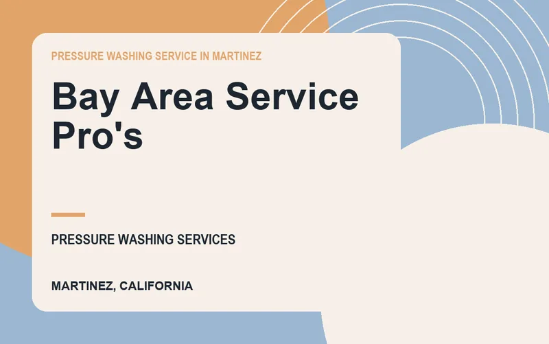 Bay Area Service Pro's in Martinez, California