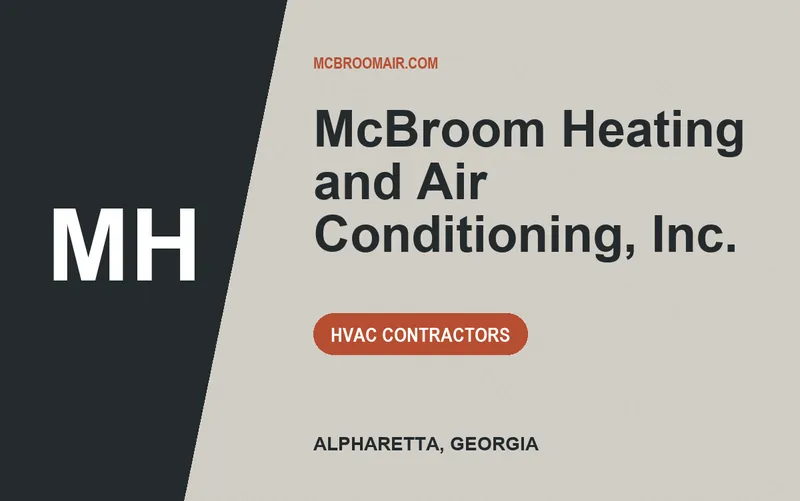 McBroom Heating and Air Conditioning, Inc. in Alpharetta, Georgia