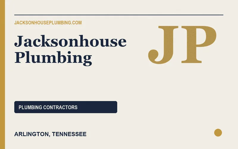 Jacksonhouse Plumbing in Arlington, Tennessee