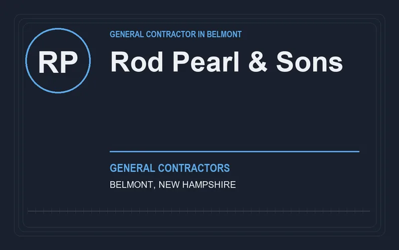 Rod Pearl & Sons in Belmont, New Hampshire