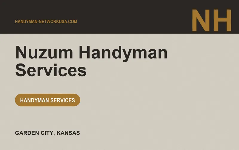 Nuzum Handyman Services in Garden City, Kansas