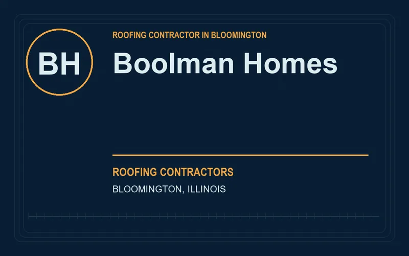 Boolman Homes in Bloomington, Illinois